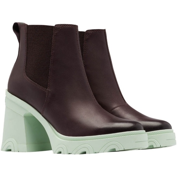 Sorel Shoes - Sorel Brex™ Waterproof Platform Block Heel Chelsea Boot Size 6.5 NWOB